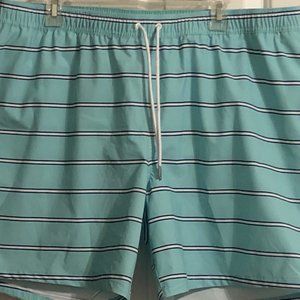 Bonobos Men Size XXL Seafoam Green Swim Trunks Str
